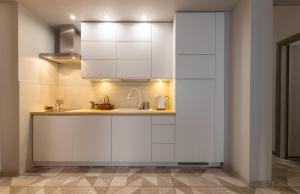 Η κουζίνα ή μικρή κουζίνα στο BierzCzadowy Apartament