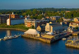 Bristol Harbor Inn a vista de pájaro