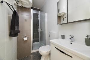 Koupelna v ubytování Villa Dvori