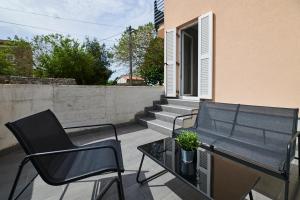 Posezení v ubytování Villa Dvori