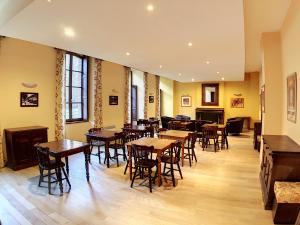 Restaurant o iba pang lugar na makakainan sa Appartement 107 Résidence du Grand Hotel Aulus-les-Bains