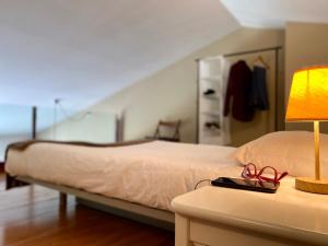
Cama o camas de una habitación en Apartaments Turístics Cal Patoi
