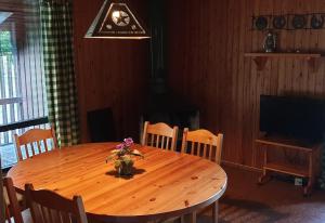TV a/nebo společenská místnost v ubytování Camp Wild West, Karlarp 3C, Höör