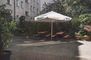 Zahrada ubytování Happy Hotel Berlin