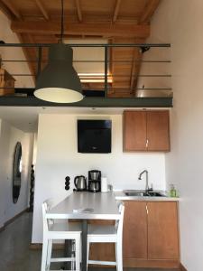 Kuchyň nebo kuchyňský kout v ubytování 118 Alacati
