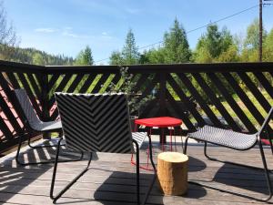 Balkón nebo terasa v ubytování Villa Good Time