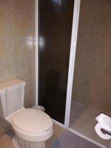 Koupelna v ubytování Hotel Awazul Bacalar