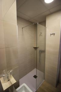 Koupelna v ubytování Hostal Pensimar