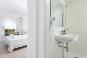 Koupelna v ubytování Hostal Talamanca