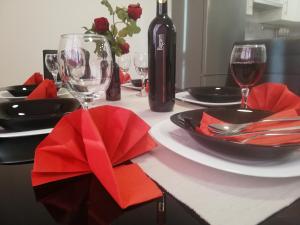 Nápoje v ubytování Studio Apartment Lea