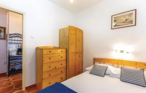 Posteľ alebo postele v izbe v ubytovaní Apartman Crikvenica