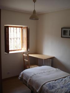 Posteľ alebo postele v izbe v ubytovaní Casa Rural La Casita del Río