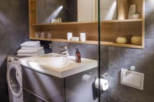 Kúpeľňa v ubytovaní Apartment Cubo Maksimir 1
