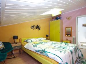 Postel nebo postele na pokoji v ubytování House Vesna 1479