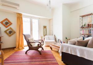 Fotografia z galérie ubytovania Central penthouse with amazing city and Lycabettus view v Aténach