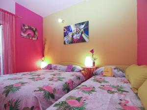 Postel nebo postele na pokoji v ubytování House Vesna 1479