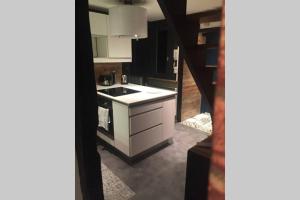 Køkken eller tekøkken på T3 duplex industriel hyper centre ville historique + 49 billeder