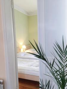 Voodi või voodid majutusasutuse Holiday House toas
