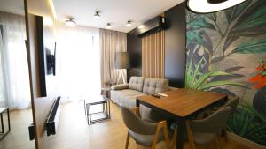 Posezení v ubytování Comfort Apartments Granaria