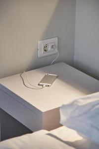Letto o letti in una camera di Spacious Suite w. huge balcony + Acropolis view
