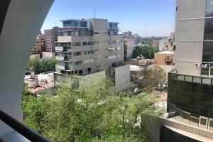a view of a city from a building at Depto Val in Mendoza