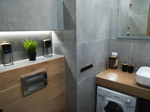 Ένα μπάνιο στο Apartament Wrocław Centrum Dorzecze Legnickiej +39 φωτογραφίες