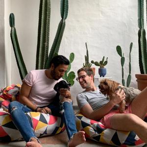 Os clientes hospedados em Casa Amberes