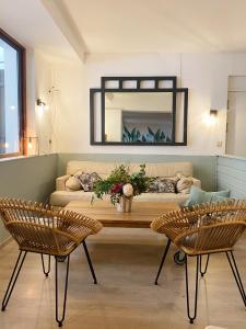 Posezení v ubytování Boutique Hotel Lumaa Marinero
