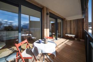Balkón alebo terasa v ubytovaní Heislerhof Apartment + 2 fotografie