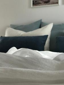 Letto o letti in una camera di Volta Superior Studios