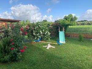 Zahrada ubytování B&B SoleLuna