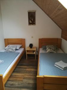 Postel nebo postele na pokoji v ubytování House Nada