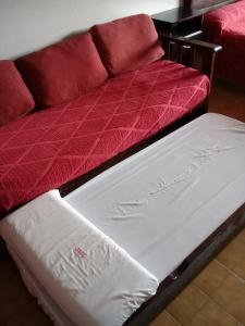 Cama ou camas em um quarto em Apart Hotel Marilian