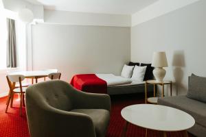 Posezení v ubytování City Hotel Nebo