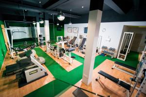 Fitness centrum a/nebo fitness zařízení v ubytování Hotel Phoenix