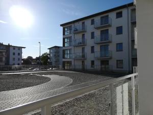 Budynek, w którym mieści się apartament