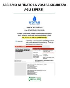 a screenshot of a website with a visa document at Villa Denise in Campiglia Marittima