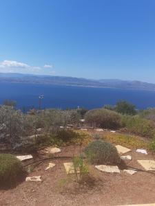 ルートラキにあるAegean View Villaの大水の景色