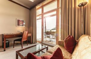 Posezení v ubytování Das Sonnreich - Thermenhotel Loipersdorf
