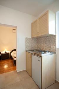 Кухня або міні-кухня у Mandir apartments - Center