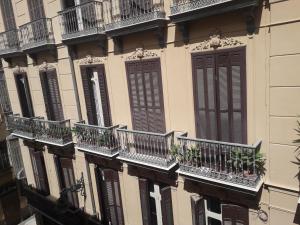 A balcony or terrace at Pastor Design Suites