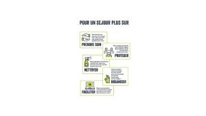 a block diagram of a school bus stop sign at Hôtel Inn Design & Restaurant Chartres in Chartres