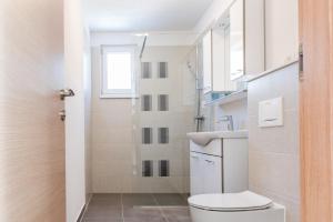 Koupelna v ubytování Apartments Žilić