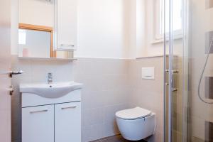 Koupelna v ubytování Apartments Žilić