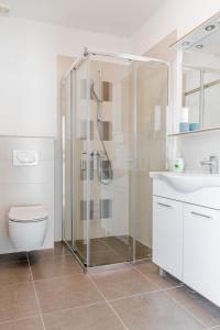 Koupelna v ubytování Apartments Žilić