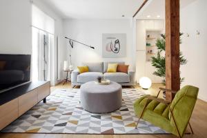 Posezení v ubytování Salamanka by FeelFree Rentals