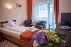 TV a/nebo společenská místnost v ubytování Hotel Marami