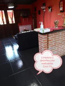 Kuchyň nebo kuchyňský kout v ubytování Apartamentos El Rincon Encantado