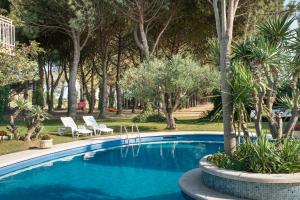 Bazén v ubytování Hotel El Molí nebo v jeho okolí