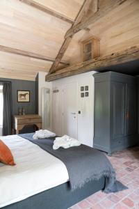 Postel nebo postele na pokoji v ubytování B&B Het Soetewater